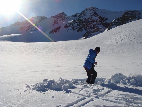 Snowpit Mittelbergferner 2